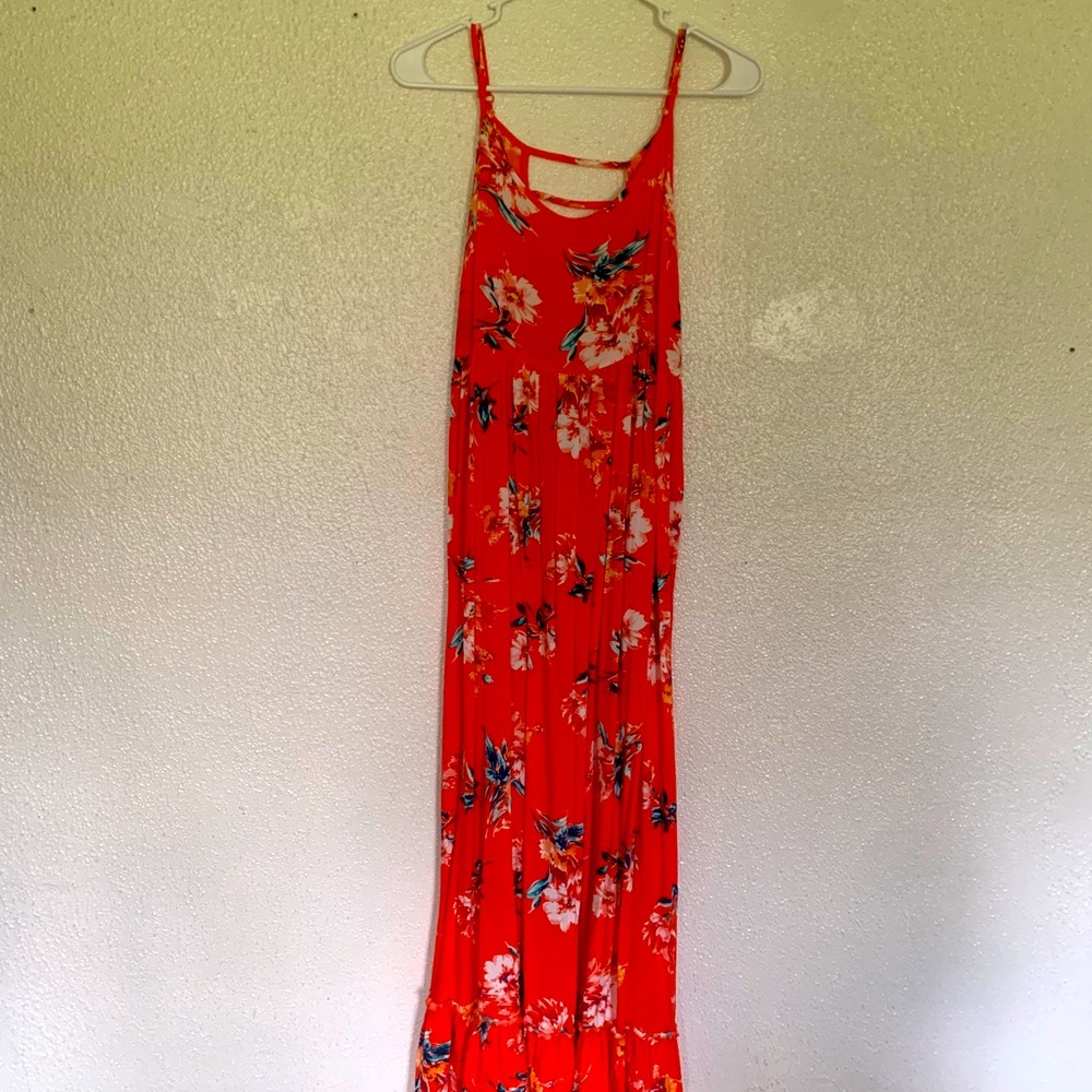 Orange summer dress - SO CUTE. Worn once